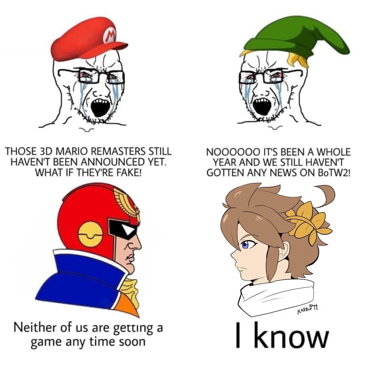 No News on BoTW2 / 3D Mario Remasters Scam Panic