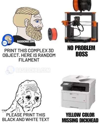 3D Print Random Filament / Missing Text