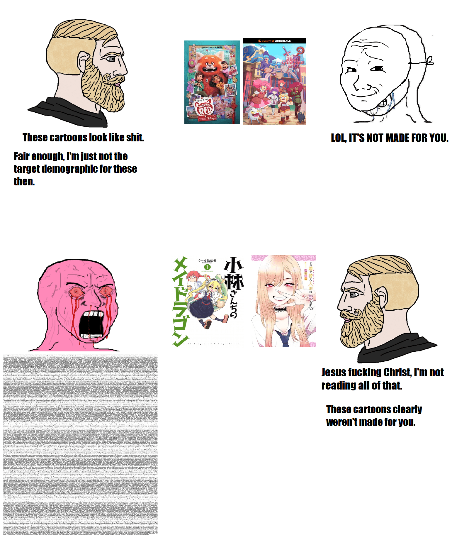 Target Demographics Cartoons Aren't For You